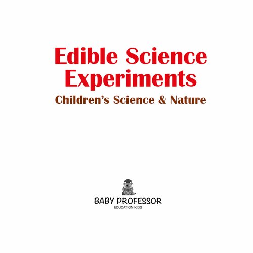 Edible Science Experiments