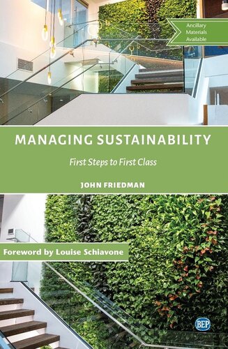 Managing Sustainability: First Steps to First Class