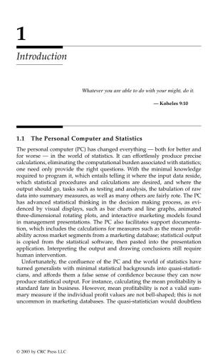 Statistical Modeling and Analysis for Database Marketing: Effective Techniques for Mining Big Data