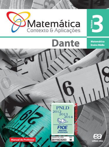 Matemática - Contexto e Aplicações - Manual do Professor