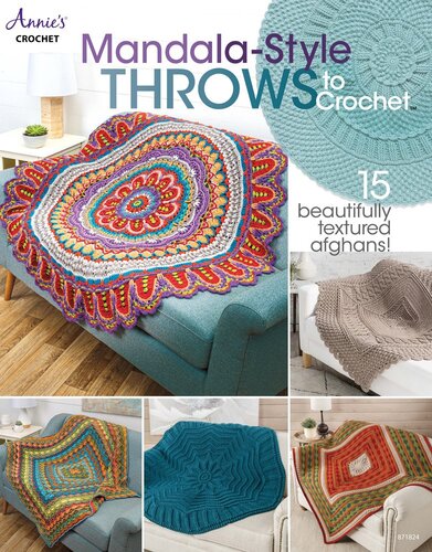 Mandala-Style Throws to Crochet