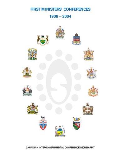 First ministers' conferences : 1906-2004