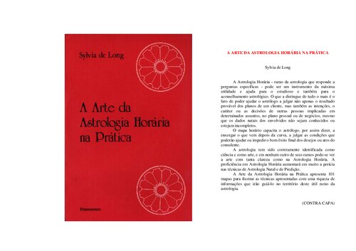A ARTE DA ASTROLOGIA HORÁRIA NA PRÁTICA