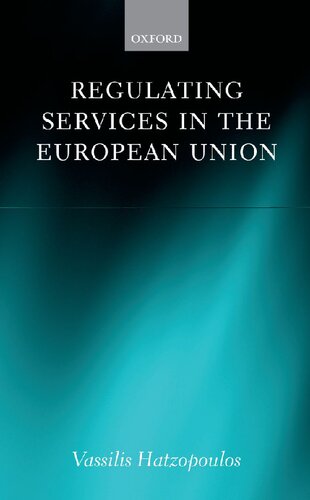 Regulating Services in the European Union