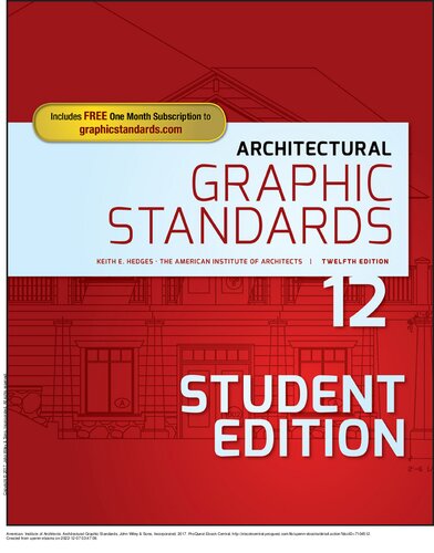 Architectural Graphic Standards Student Edition