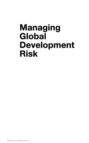 Managing Global Development Risk