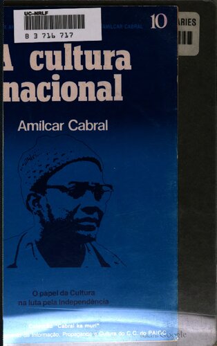 A cultura nacional. O papel da cultura na luta pela independência