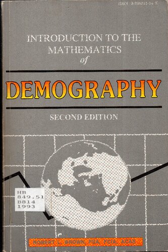 Introduction to the Mathematics of Demography