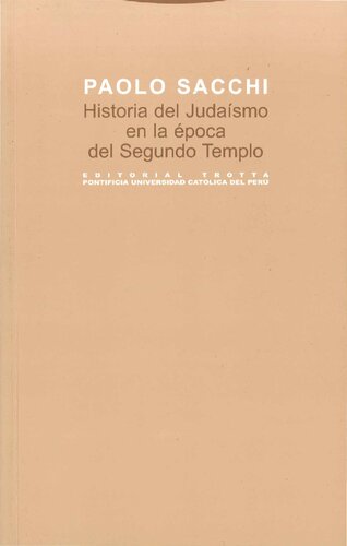 Historia del Judaísmo en la época del Segundo Templo