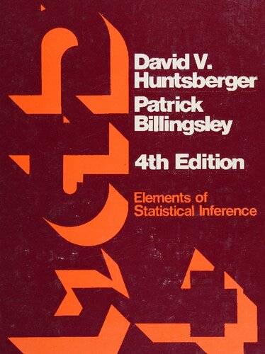 Elements of Statistical Inference