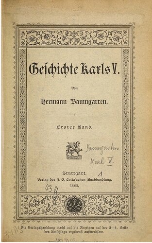 Geschichte Karls V.