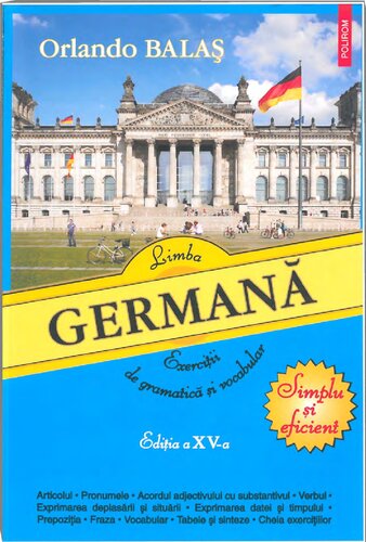 Limba germană exerciții de gramatica și vocabular