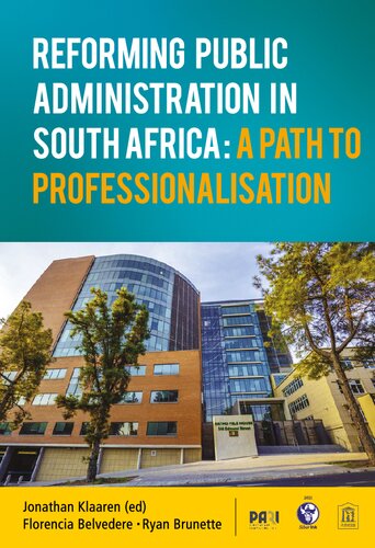 Reforming Public Administration in South Africa:  A Path to Professionalisation