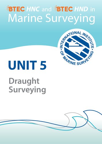 Unit-5-Draught-Surveying