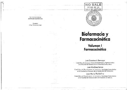 Biofarmacia y farmacocinética