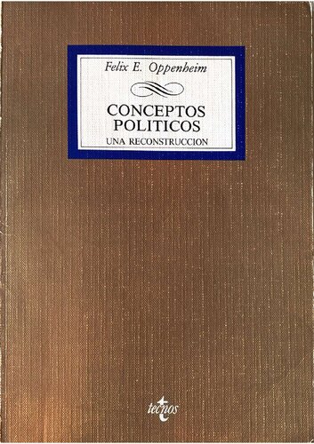 Conceptos Politicos. una Reconstruccion
