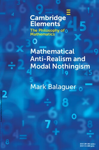 Mathematical Anti-Realism and Modal Nothingism