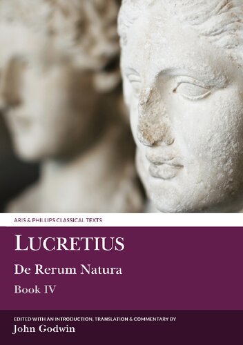 Lucretius: De rerum natura, Book IV