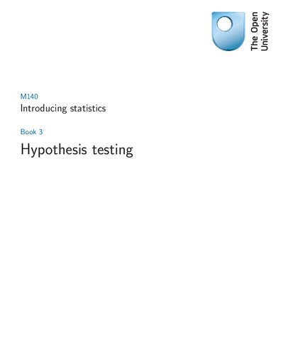 Hypothesis Testing