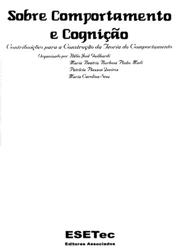 Sobre Comportamento e Cognição (Vol. 9)