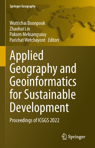 Applied Geography and Geoinformatics for Sustainable Development: Proceedings of ICGGS 2022