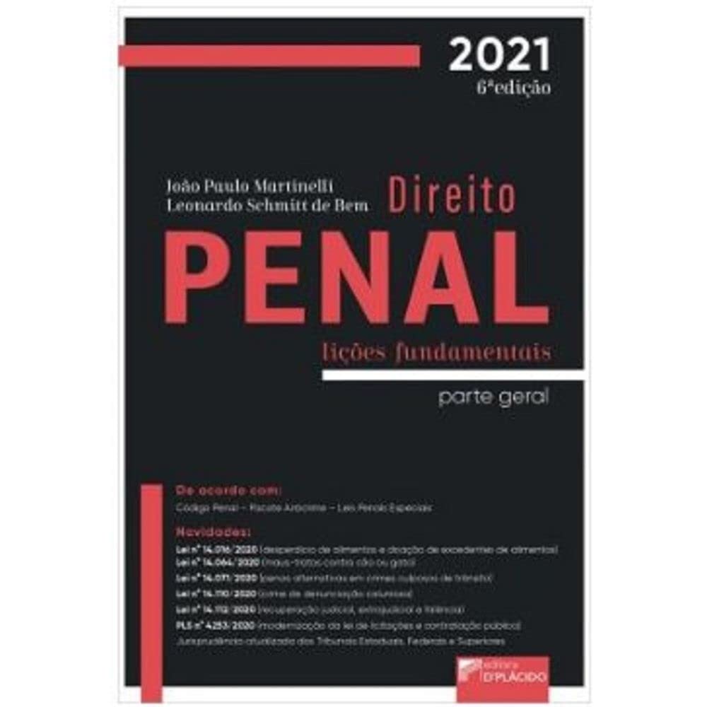 Direito Penal Parte Geral: Lições fundamentais