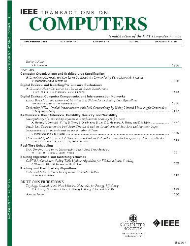 IEEE Transaction on Computers (December 2004)