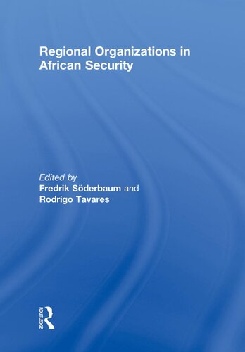 Regional Organizations in African Security