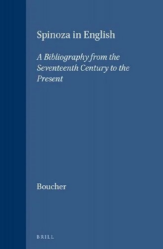 Spinoza in English: A Bibliography from the Seventeenth Century to the Present