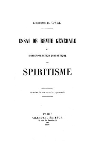 spiritisme
