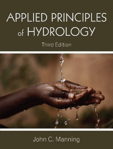 Applied Principles of Hydrology