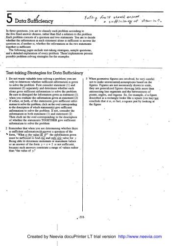 Official Guide for GMAT Review