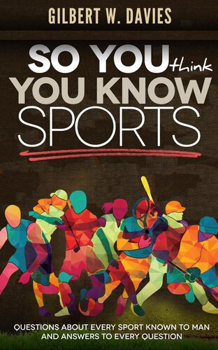 So You Think You Know Sports