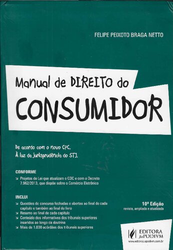 Manual de Direito do Consumidor: à luz da jurisprudência do STJ