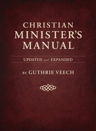 Christian Minister's Manual