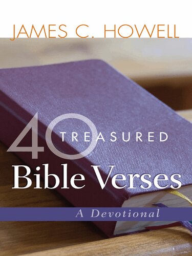 40 Treasured Bible Verses: A Devotional