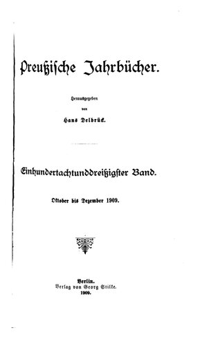 Preußische Jahrbücher