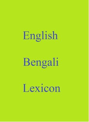 English Bengali Lexicon