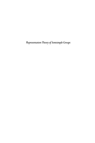 Representation Theory of Semisimple Groups: An Overview Based on Examples