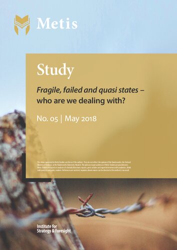 Fragile, failed and quasi states – who are we dealing with?