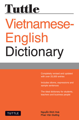 Tuttle Vietnamese-English Dictionary: Completely Revised and Updated