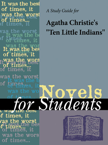 A Study Guide for Agatha Christie's 