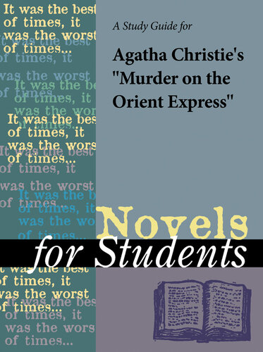 A Study Guide for Agatha Christie's 