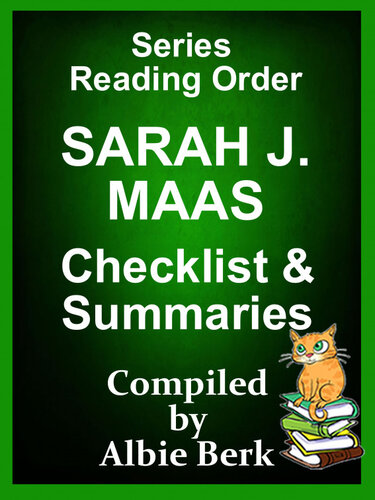 Sarah J. Maas: Series Reading Order--with Summaries & Checklist
