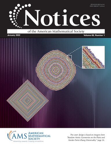 Volume 69, Number 1, January 2022  Notices of the American Mathematical Society