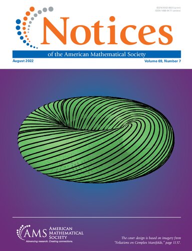 Volume 69, Number 7, August 2022  Notices of the American Mathematical Society