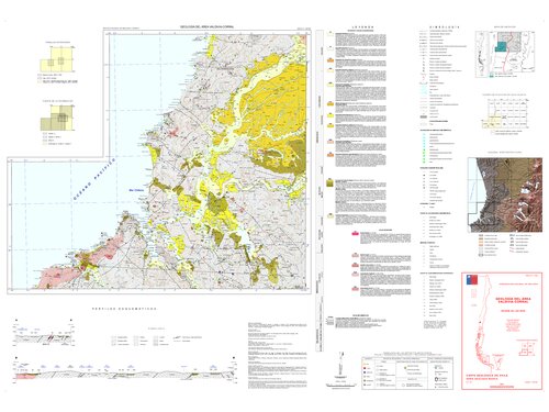 Geología del área Valdivia-Corral, Región de Los Ríos