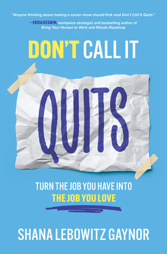Don't Call It Quits