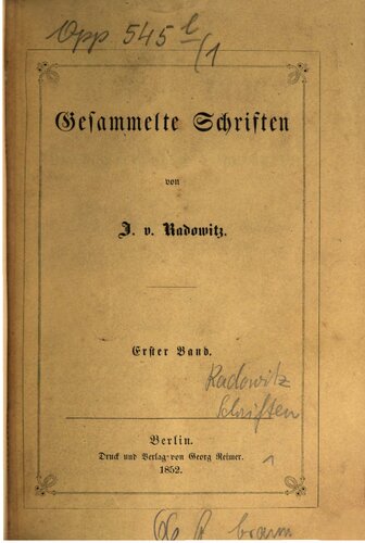 Gesammelte Schriften