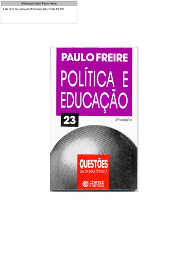 Política e educação